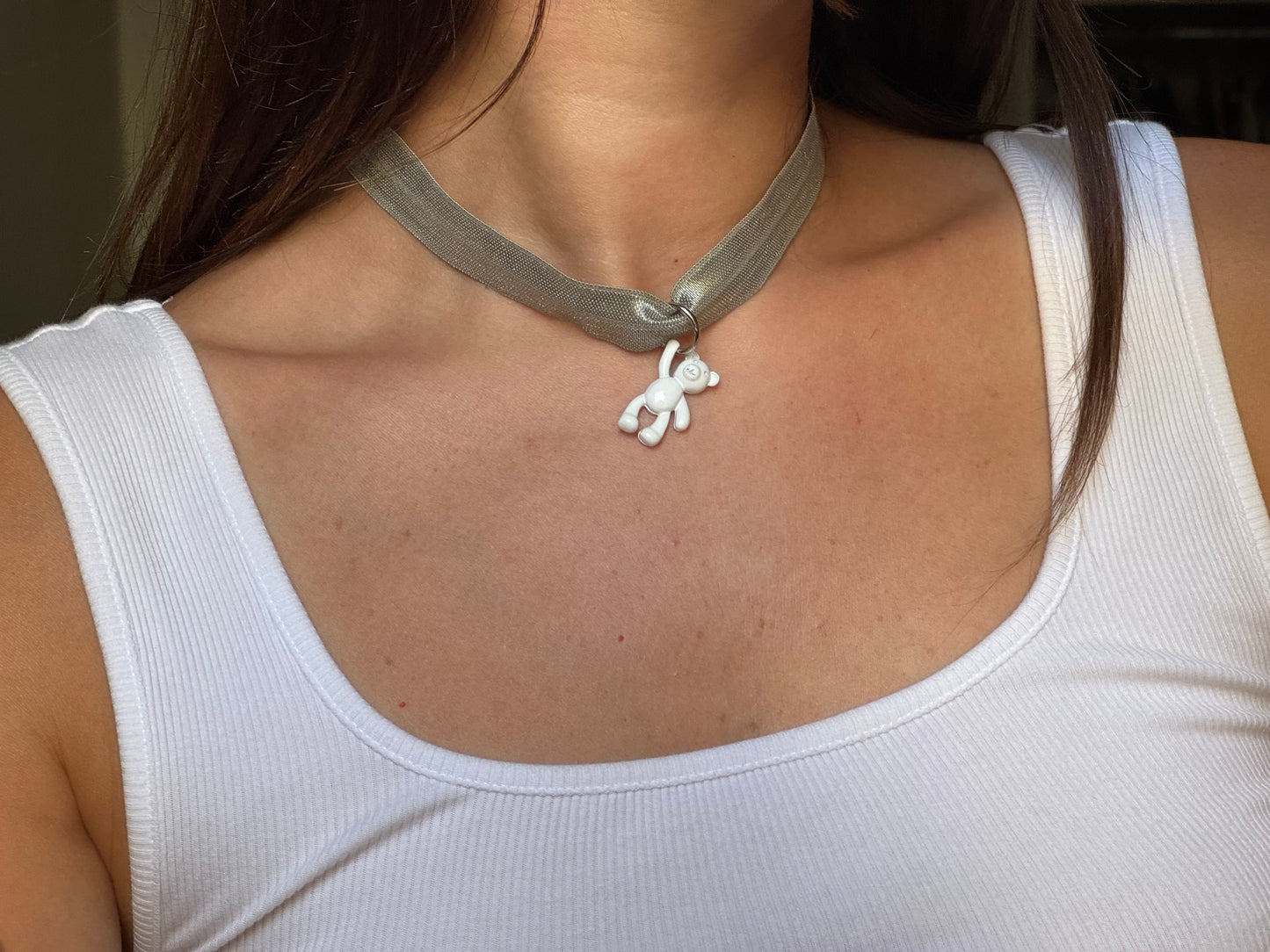 Choker Grigio