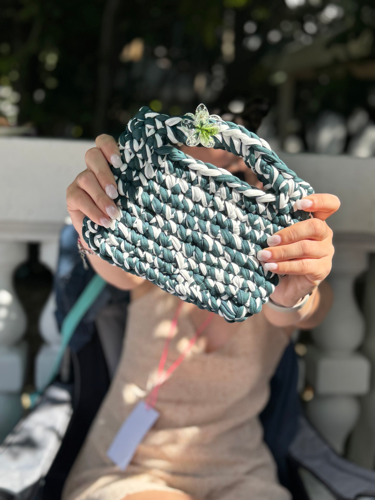 Athena Verde/Bianco