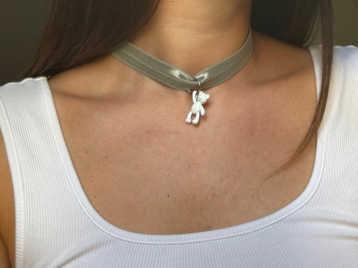 Choker Grigio