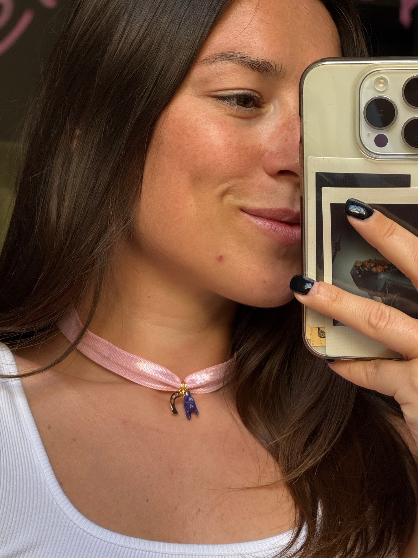 Choker Rosa