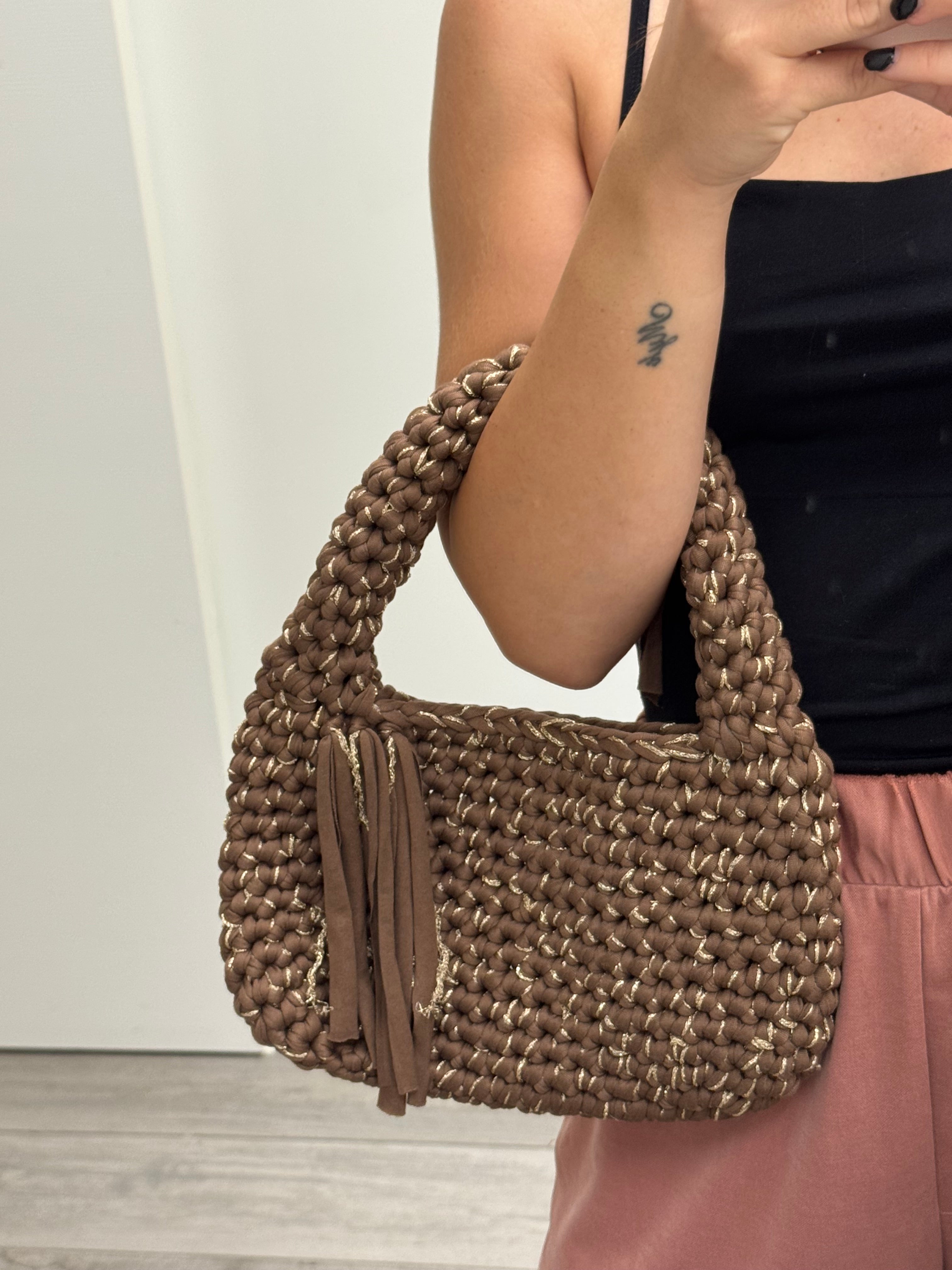 Hobo Marrone Lurex