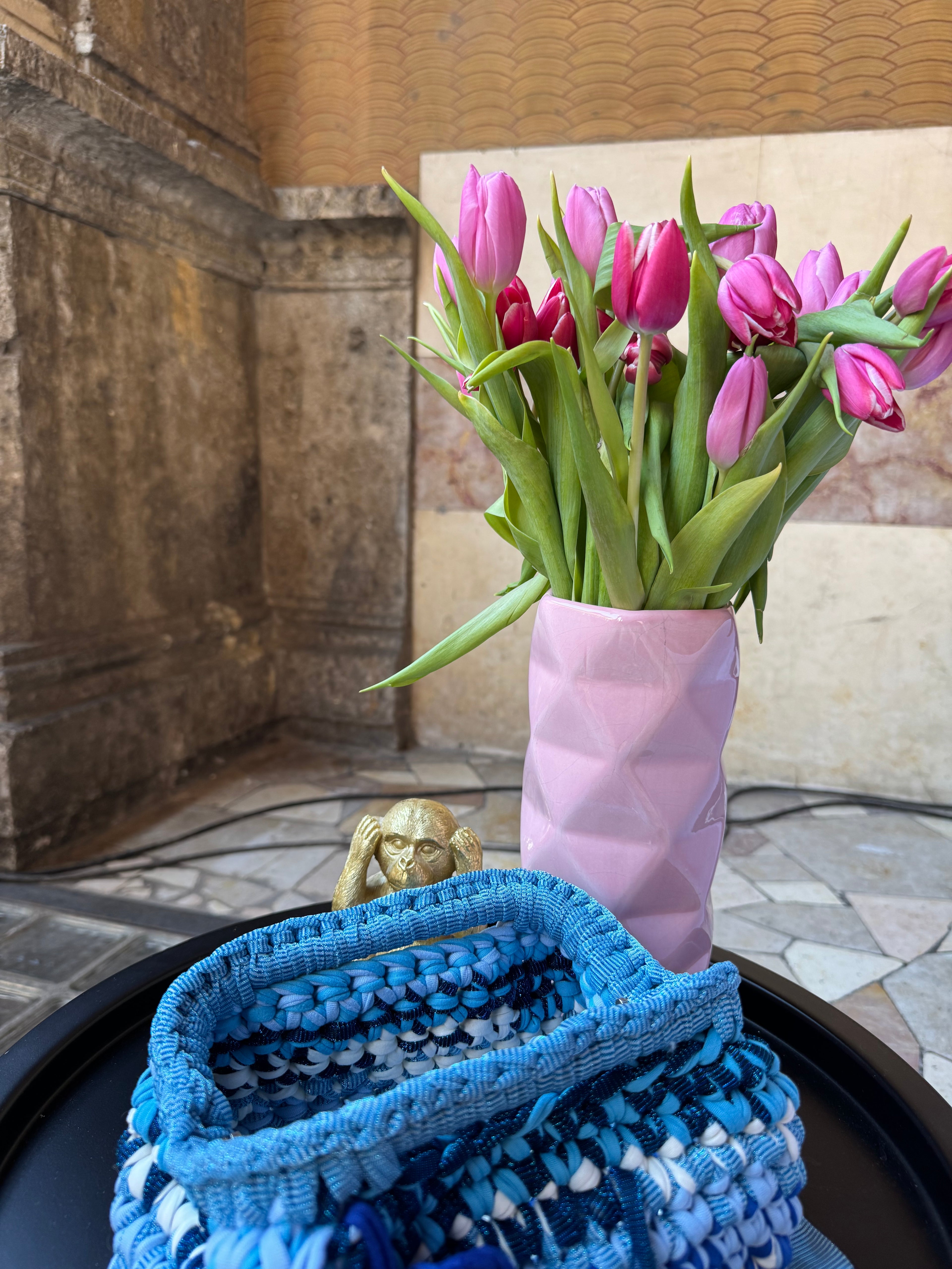 Clutch Multicolor Blu