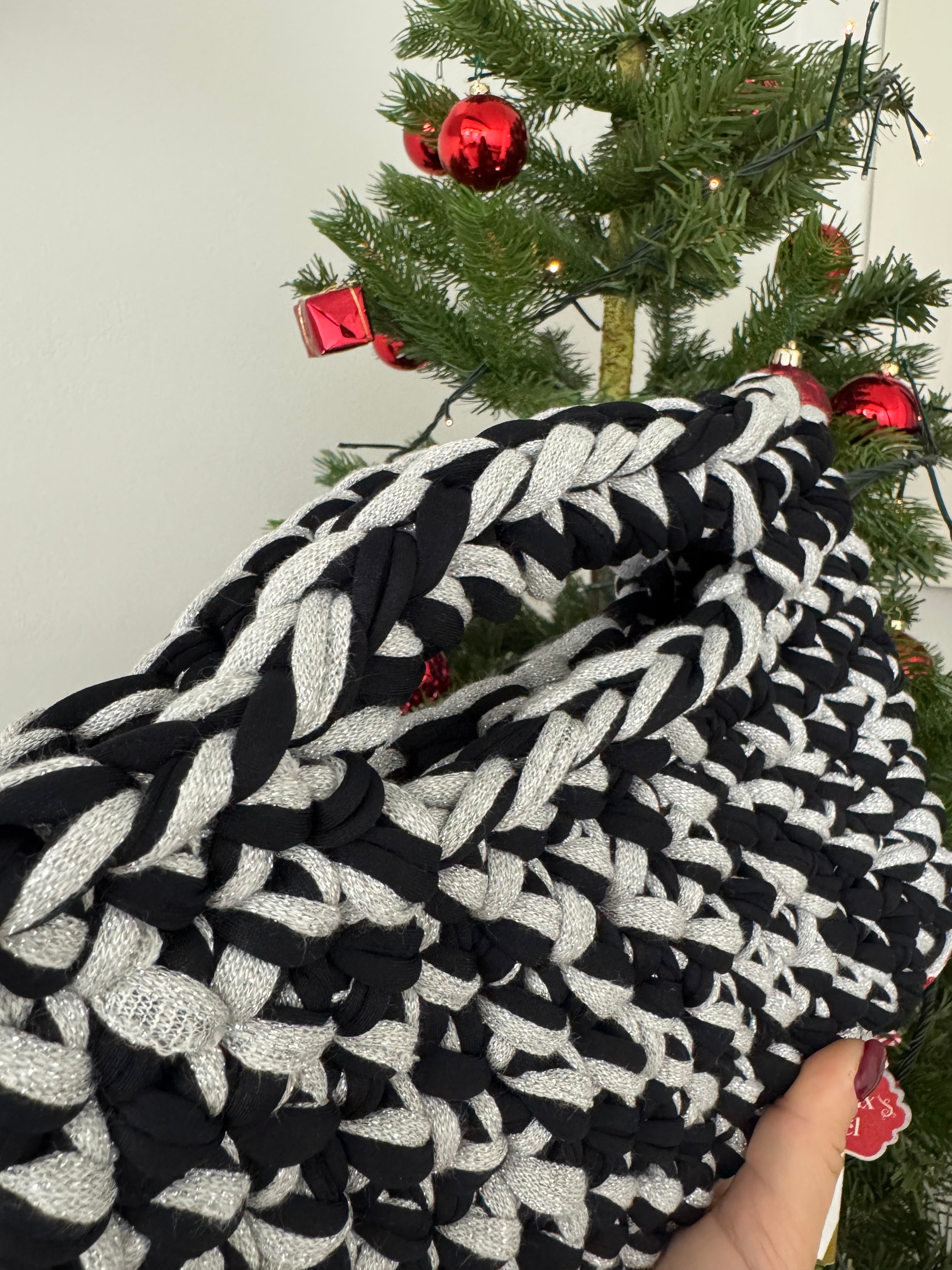 Athena Nero/Argento Lurex