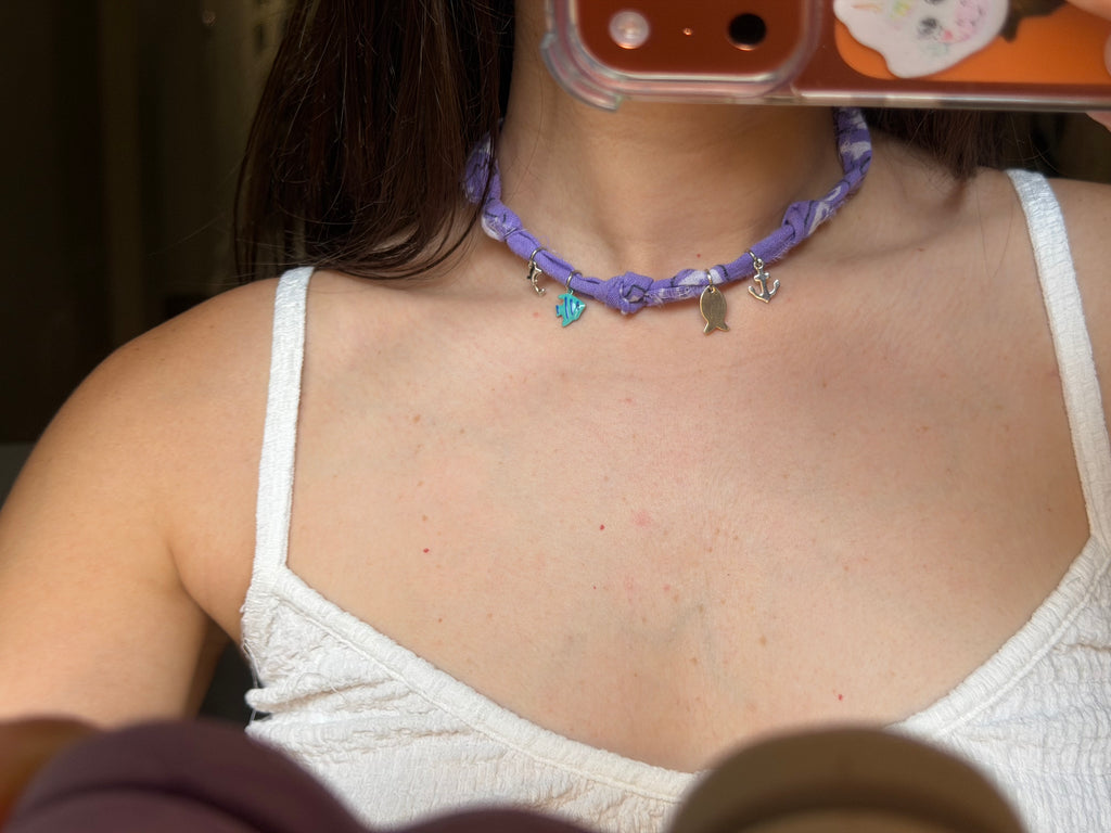 Choker Bandana Lilla