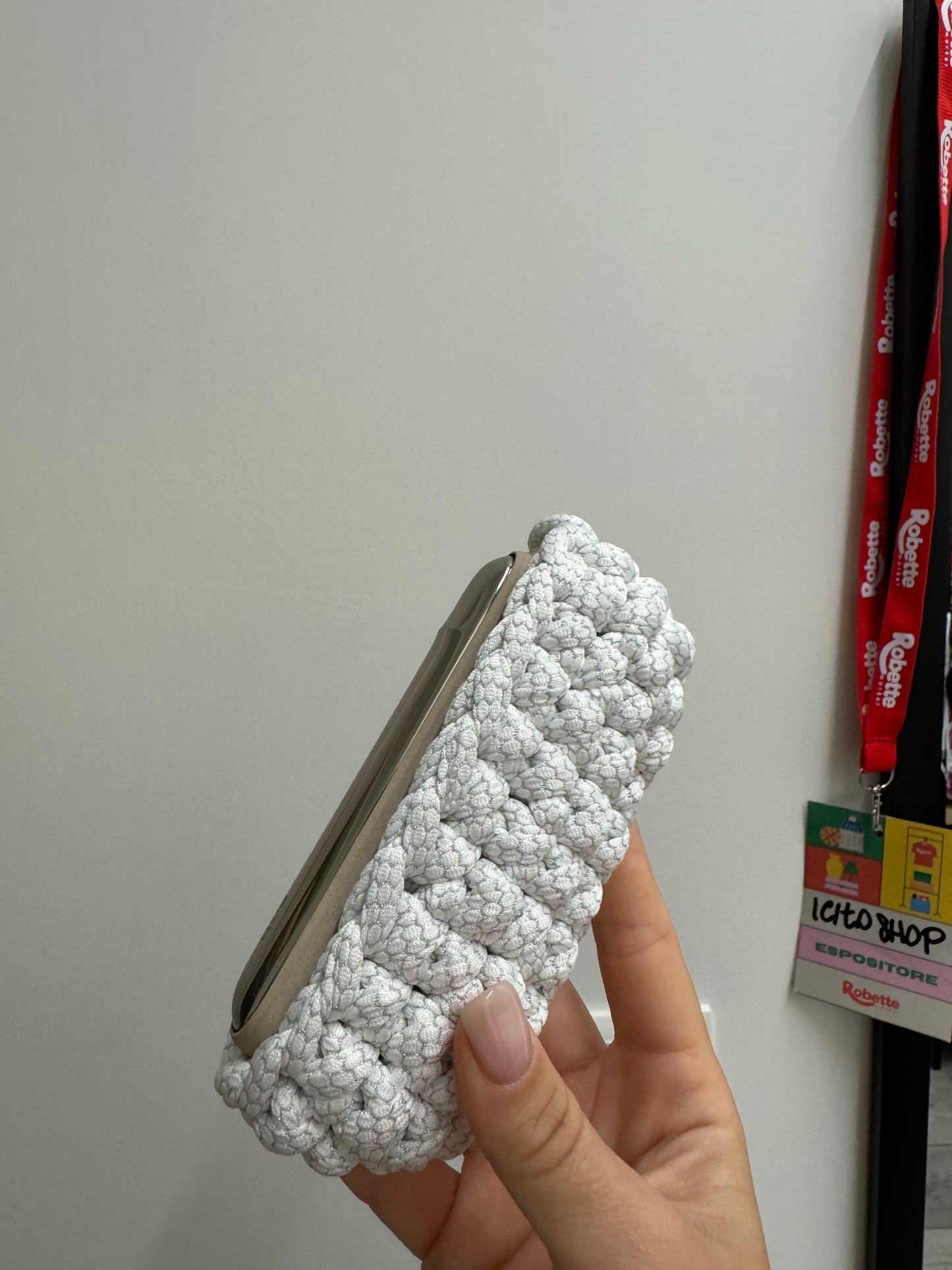 Cover Iqos Iluma Argento Glitter