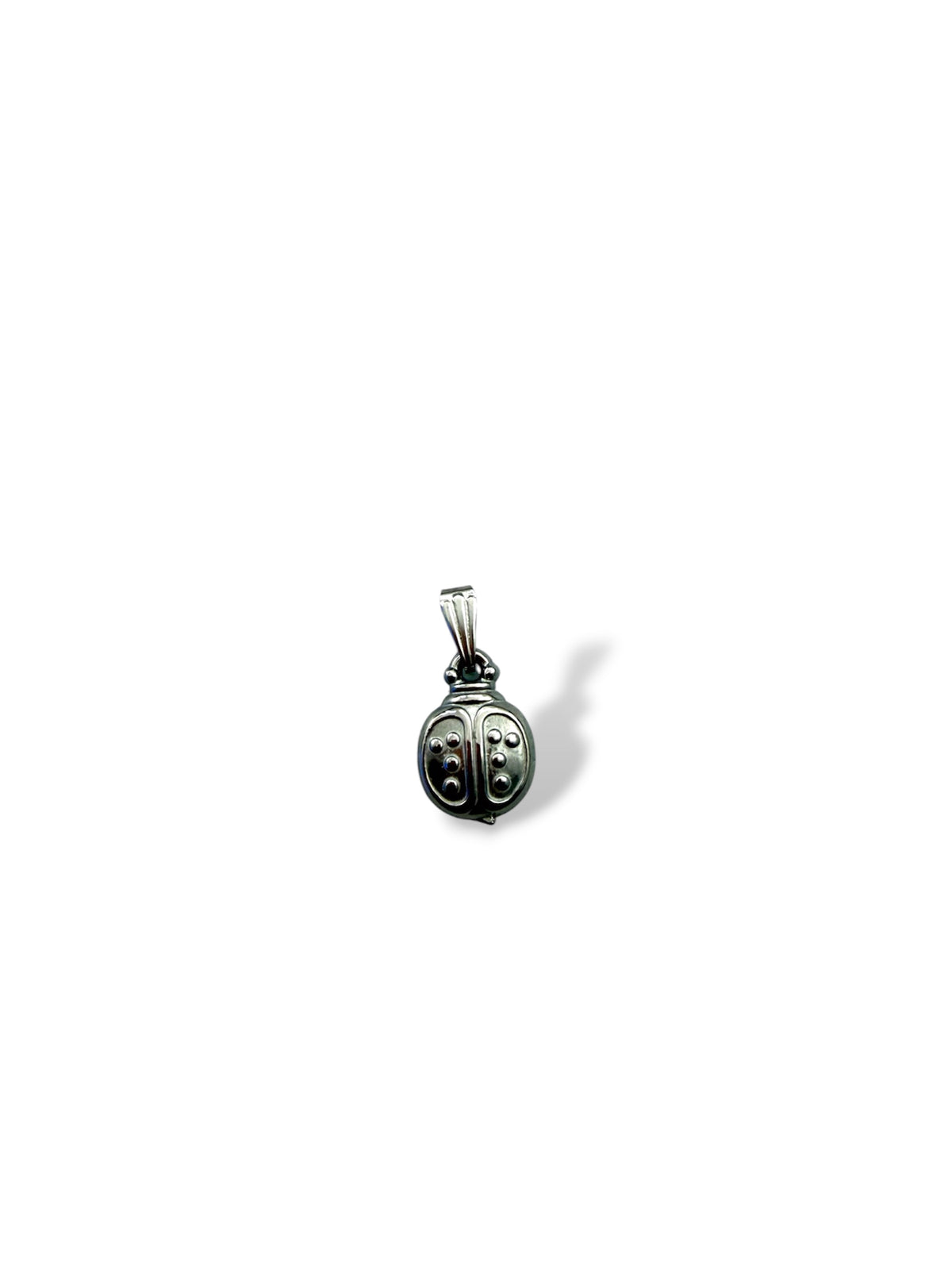 CHARM SILVER COCCINELLA