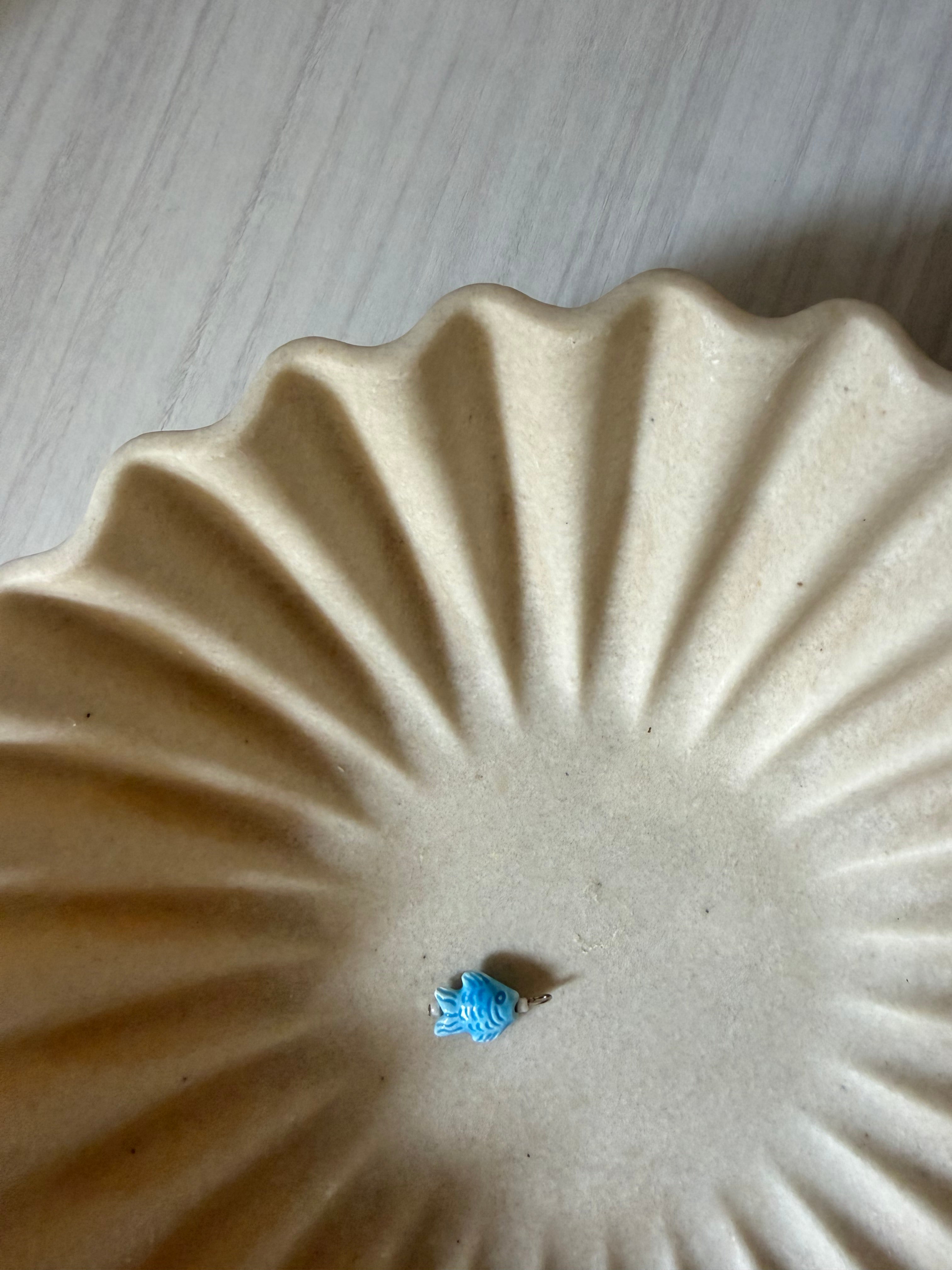 Charm Ceramica Collana Componimi