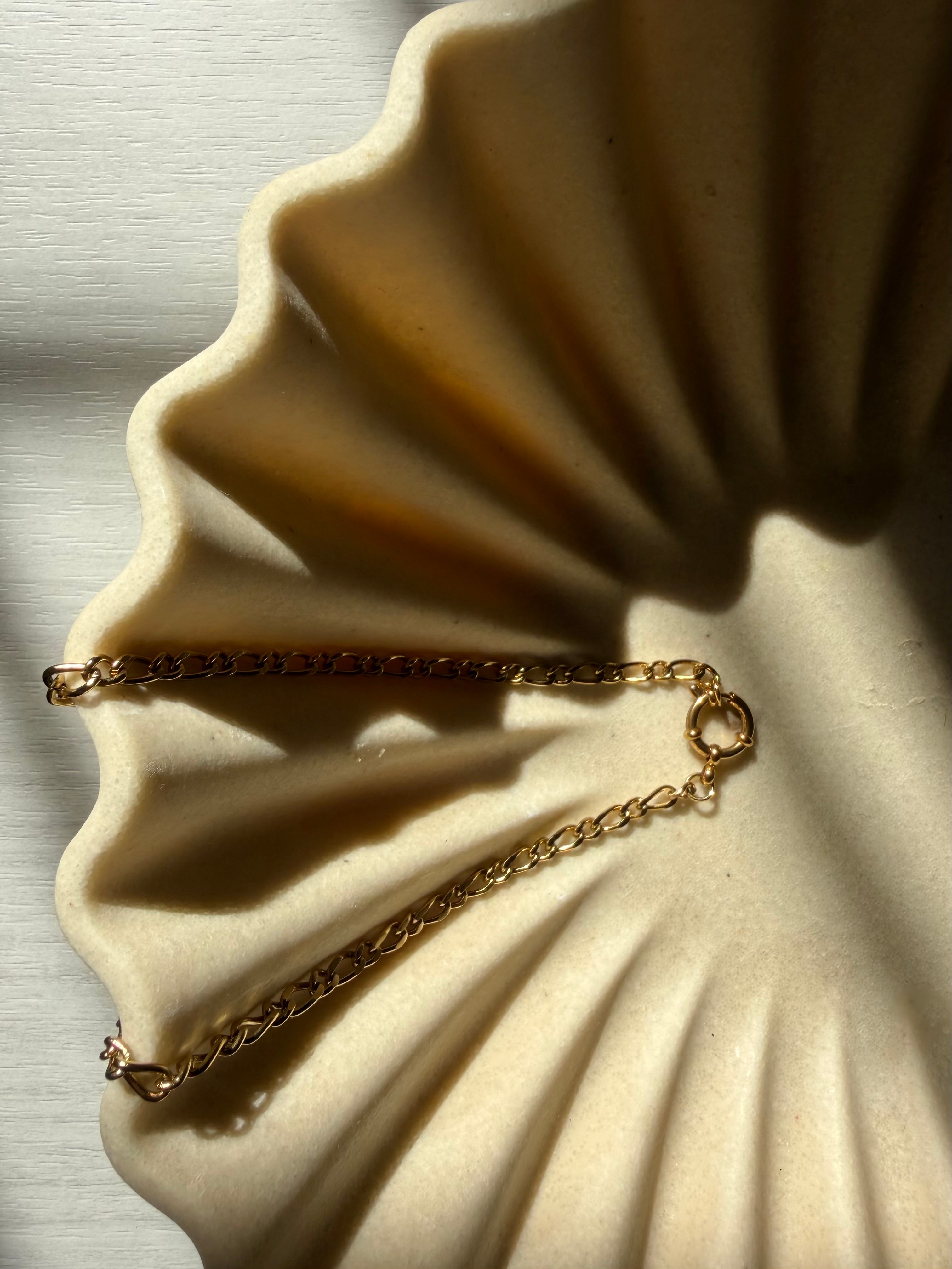 Base Collana Catena con Moschettone