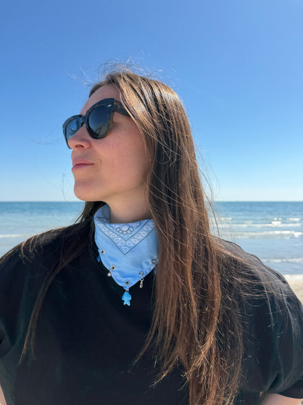 BANDANA SOUL AZZURRO