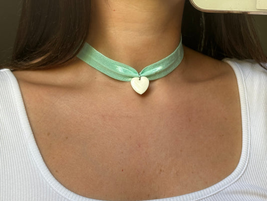 Choker Verde Acqua