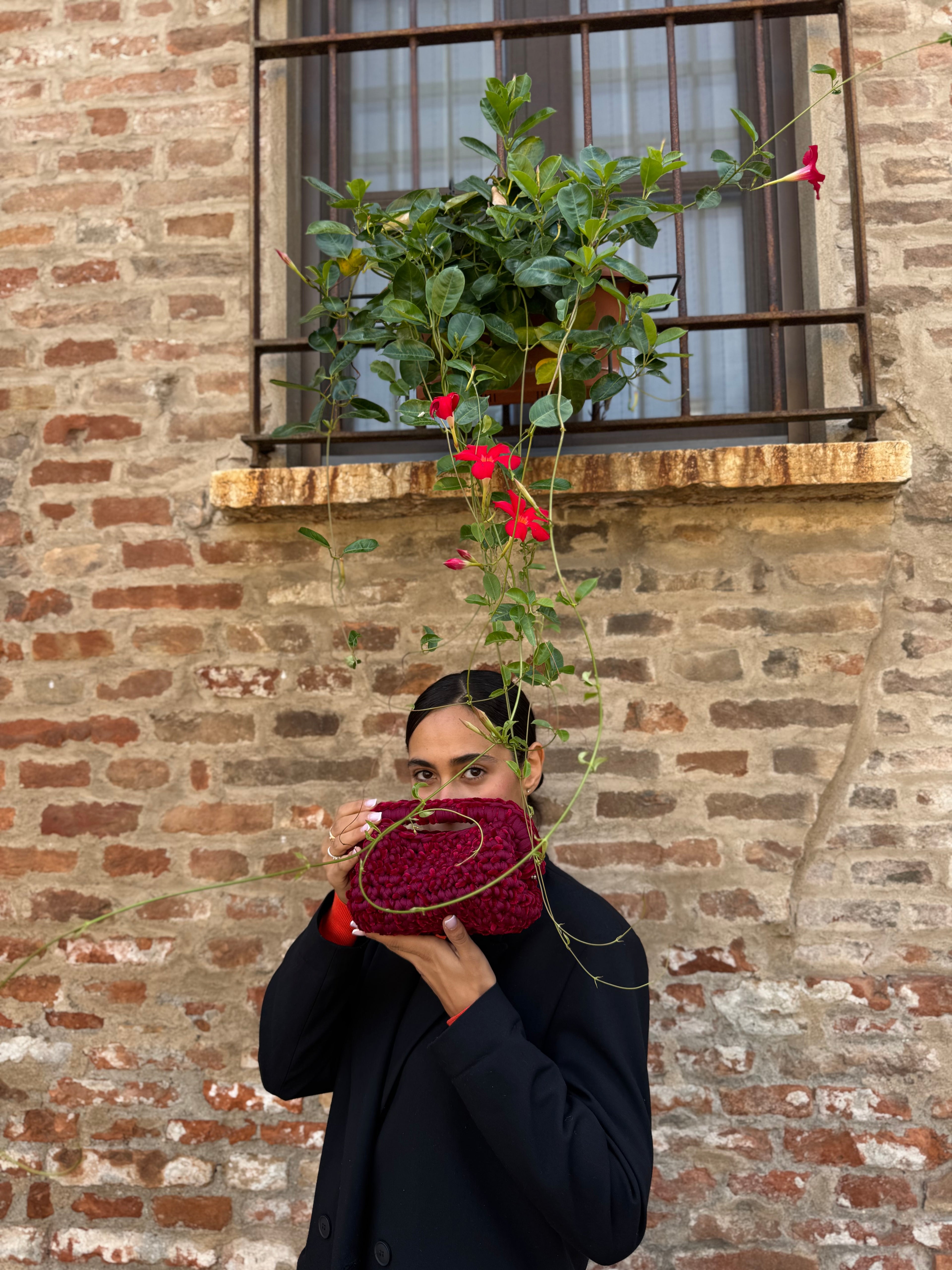 Clutch Ciniglia Rossa