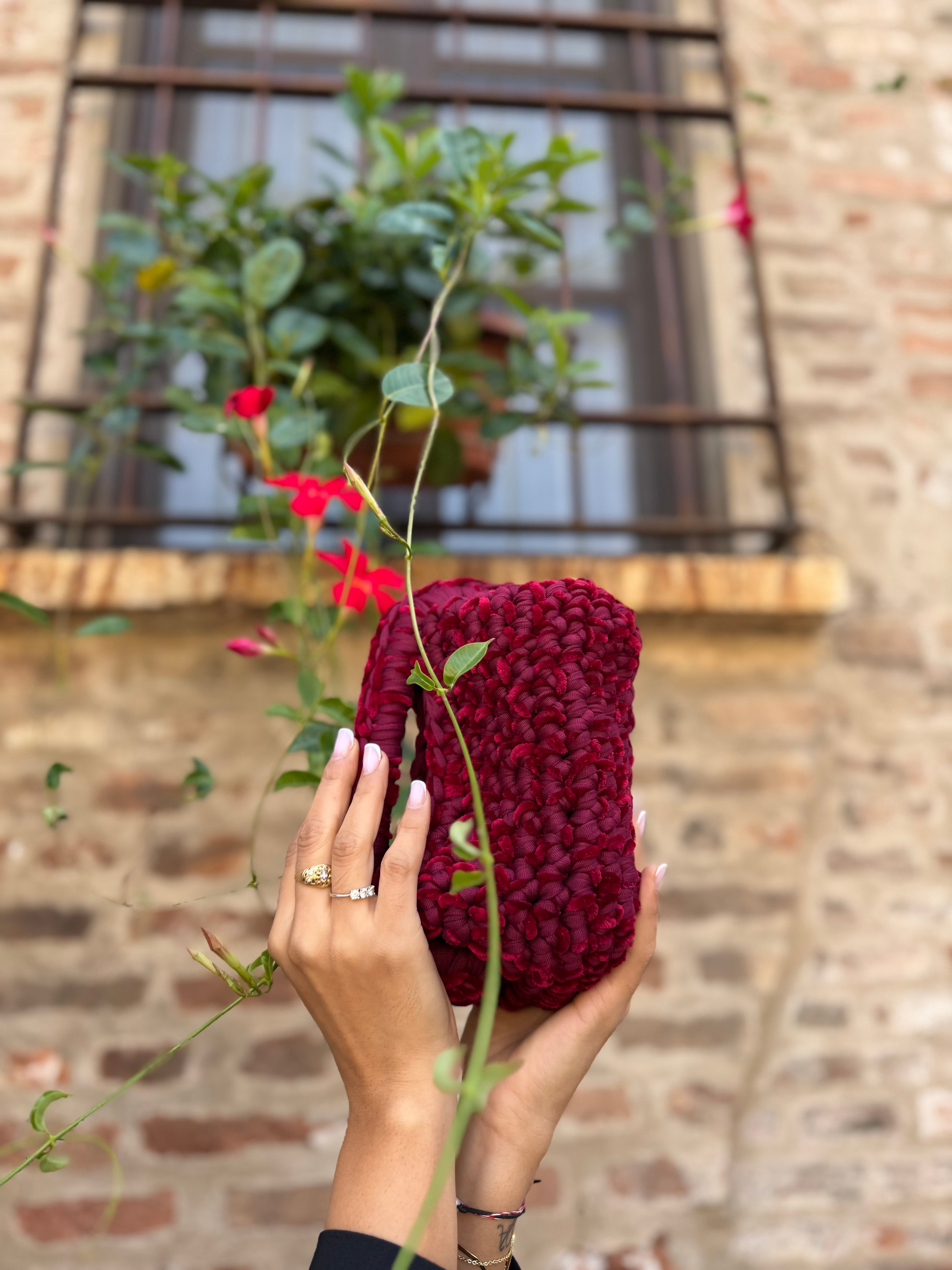 Clutch Ciniglia Rossa