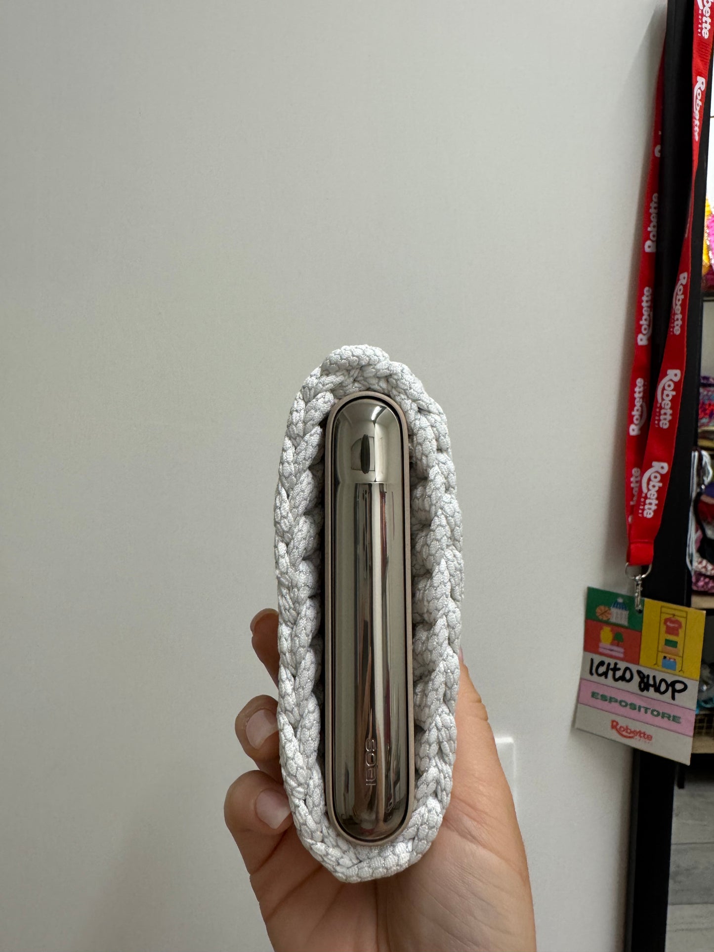 Cover Iqos Iluma Argento Glitter