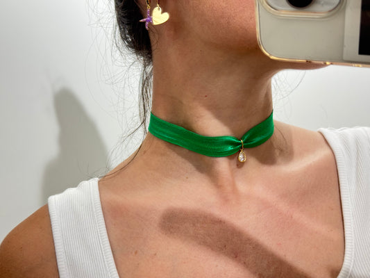 Choker Verde Menta