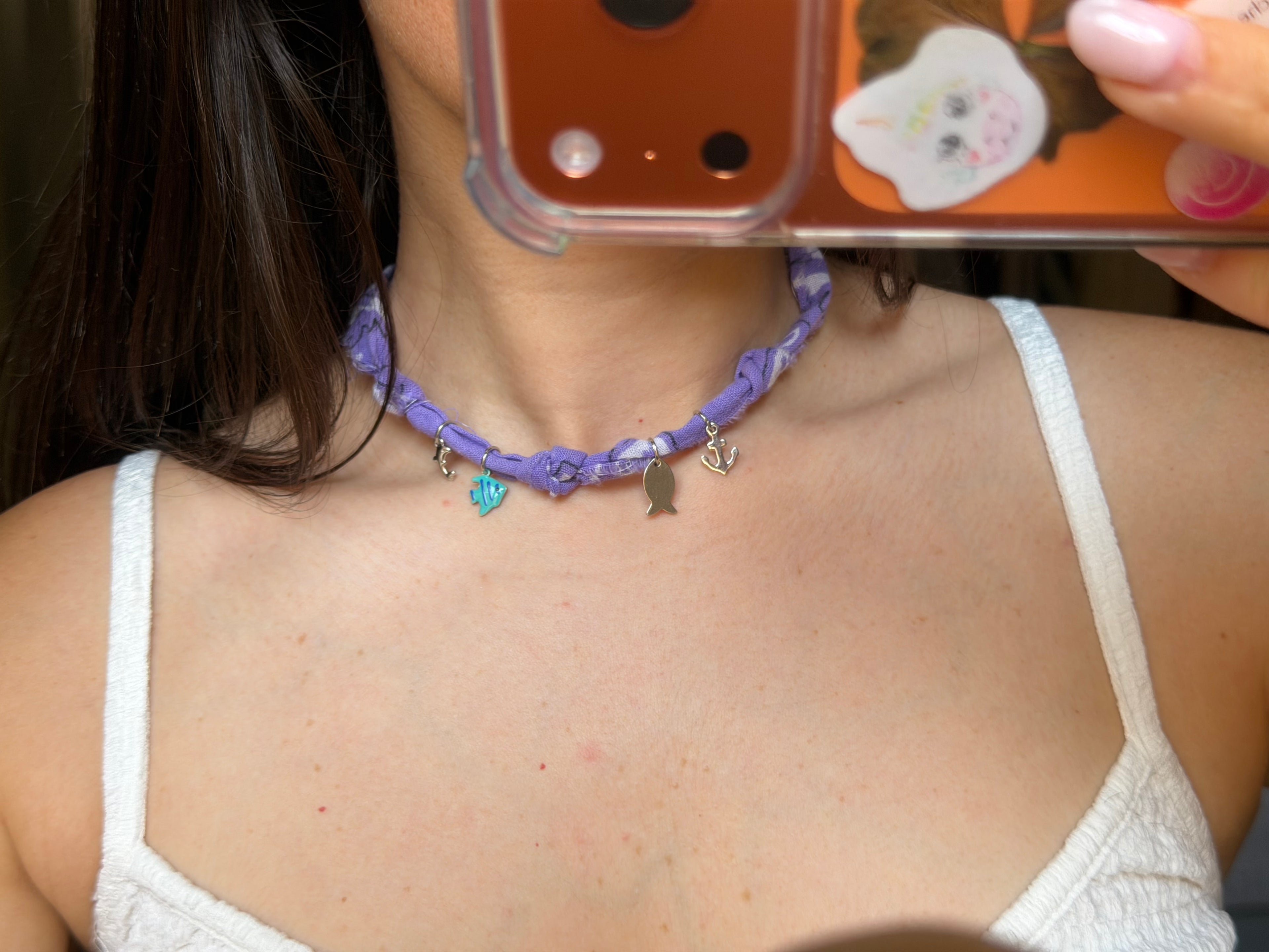 Choker Bandana Lilla