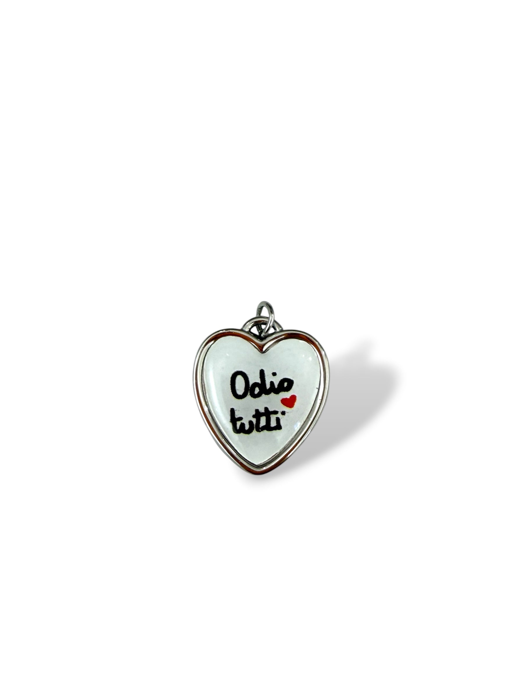 CHARM SILVER ODIO TUTTI