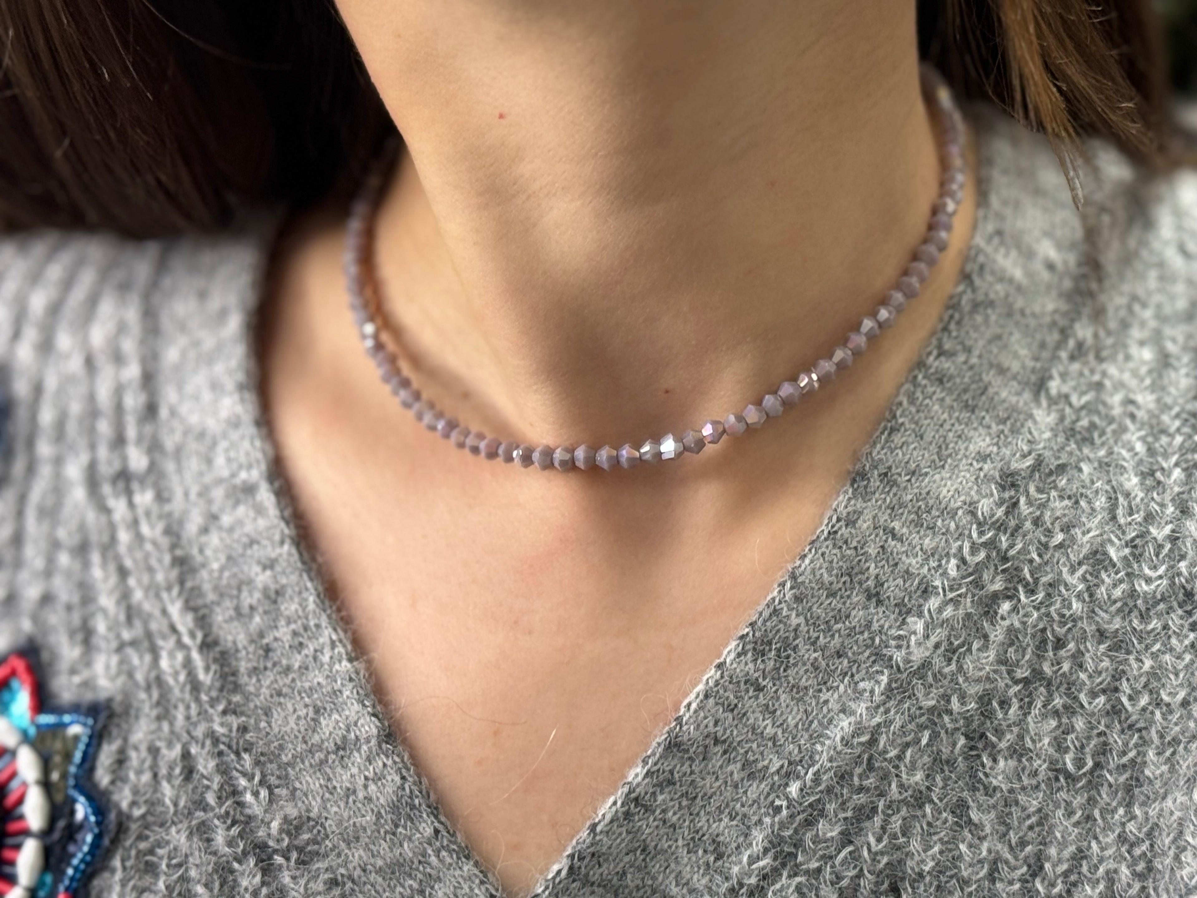 Choker Icito Lavanda Soft