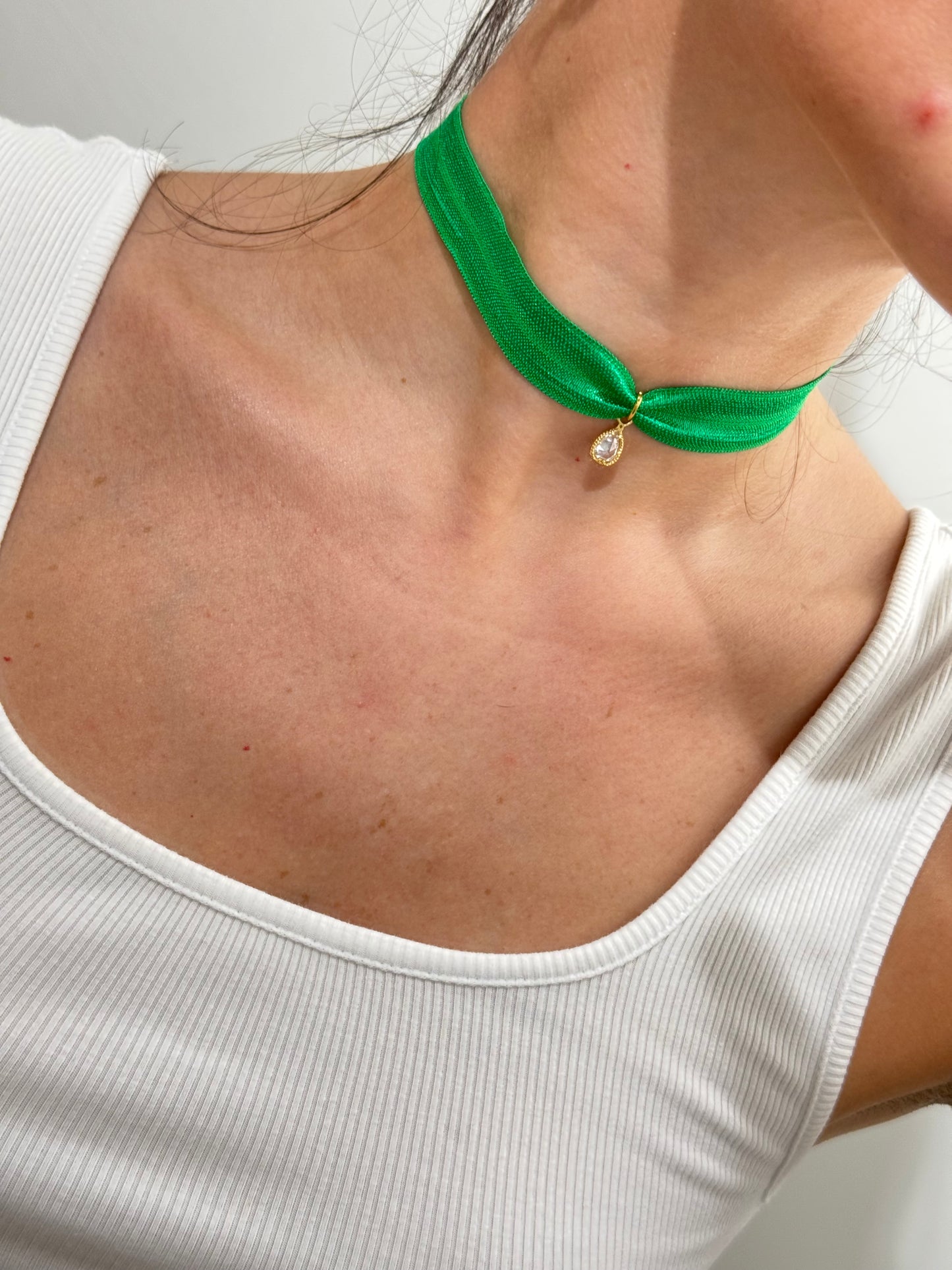 Choker Verde Menta