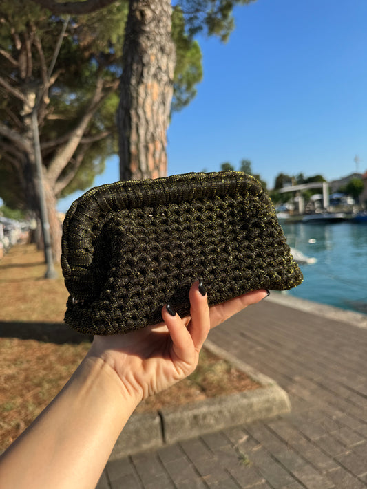 Clutch Mini Oro Lurex