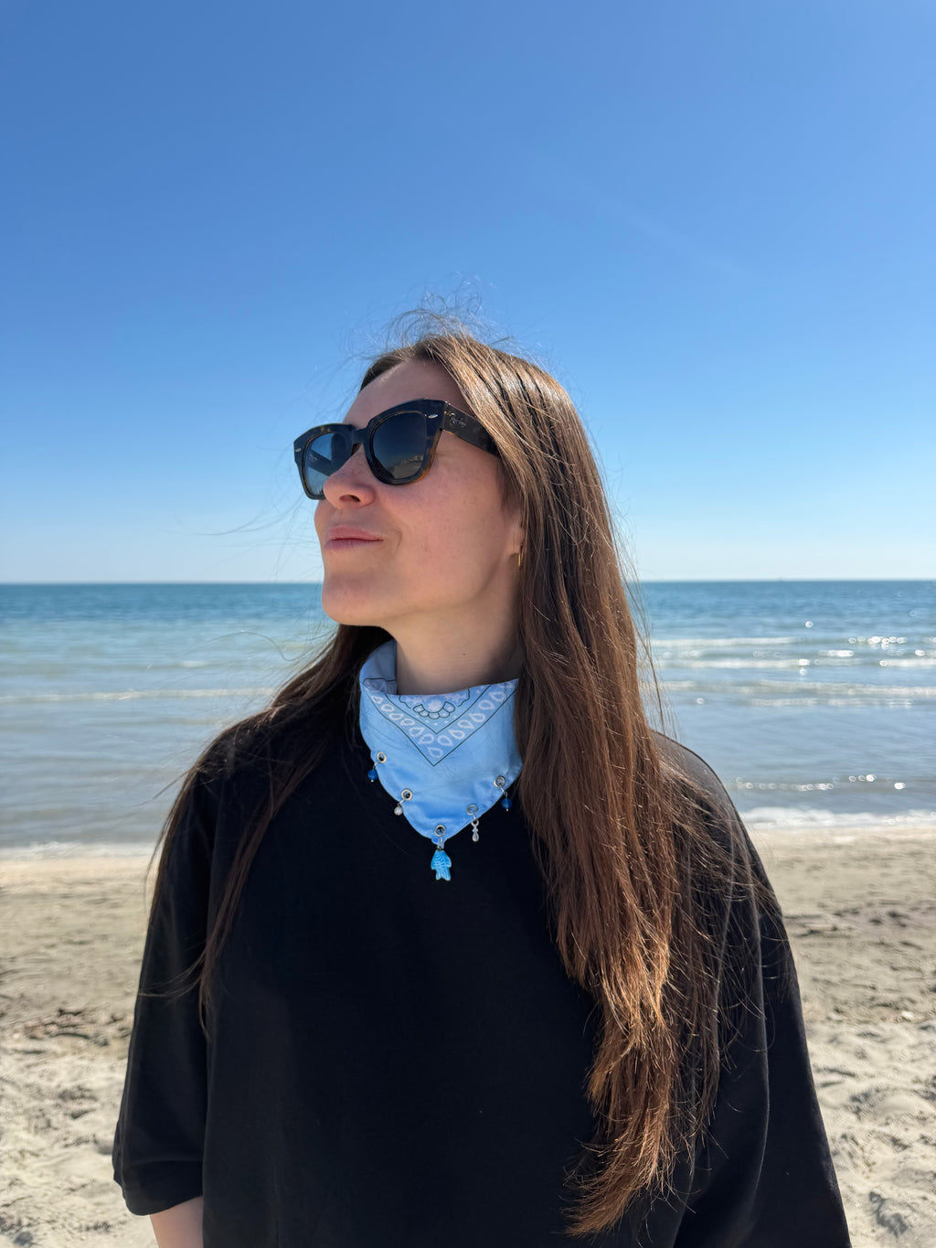 BANDANA SOUL AZZURRO