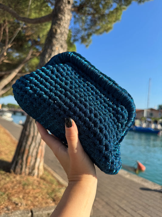 Clutch Media Blu Lurex