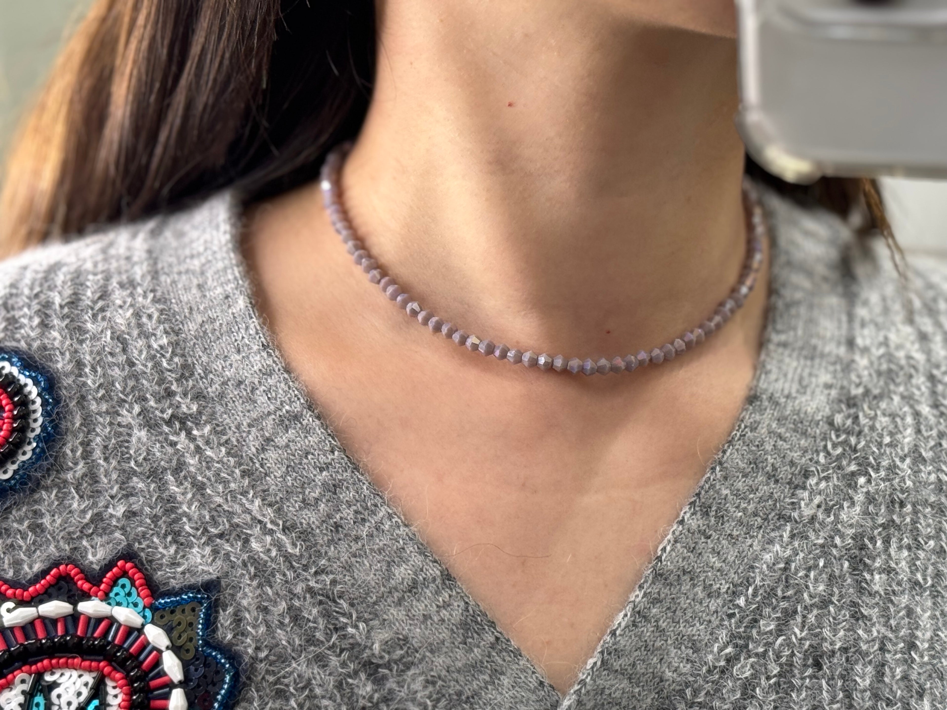 Choker Icito Lavanda Soft