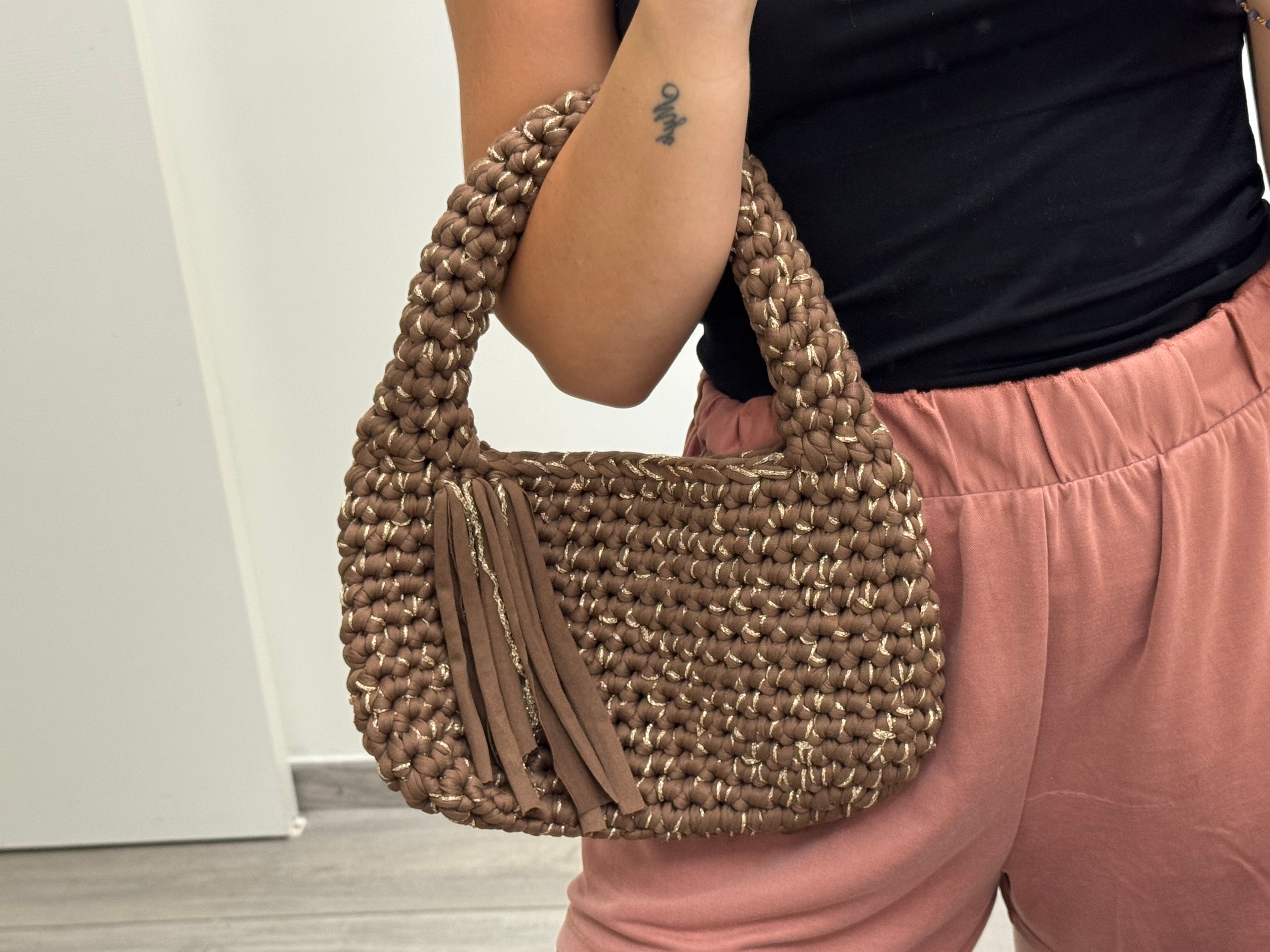 Hobo Marrone Lurex