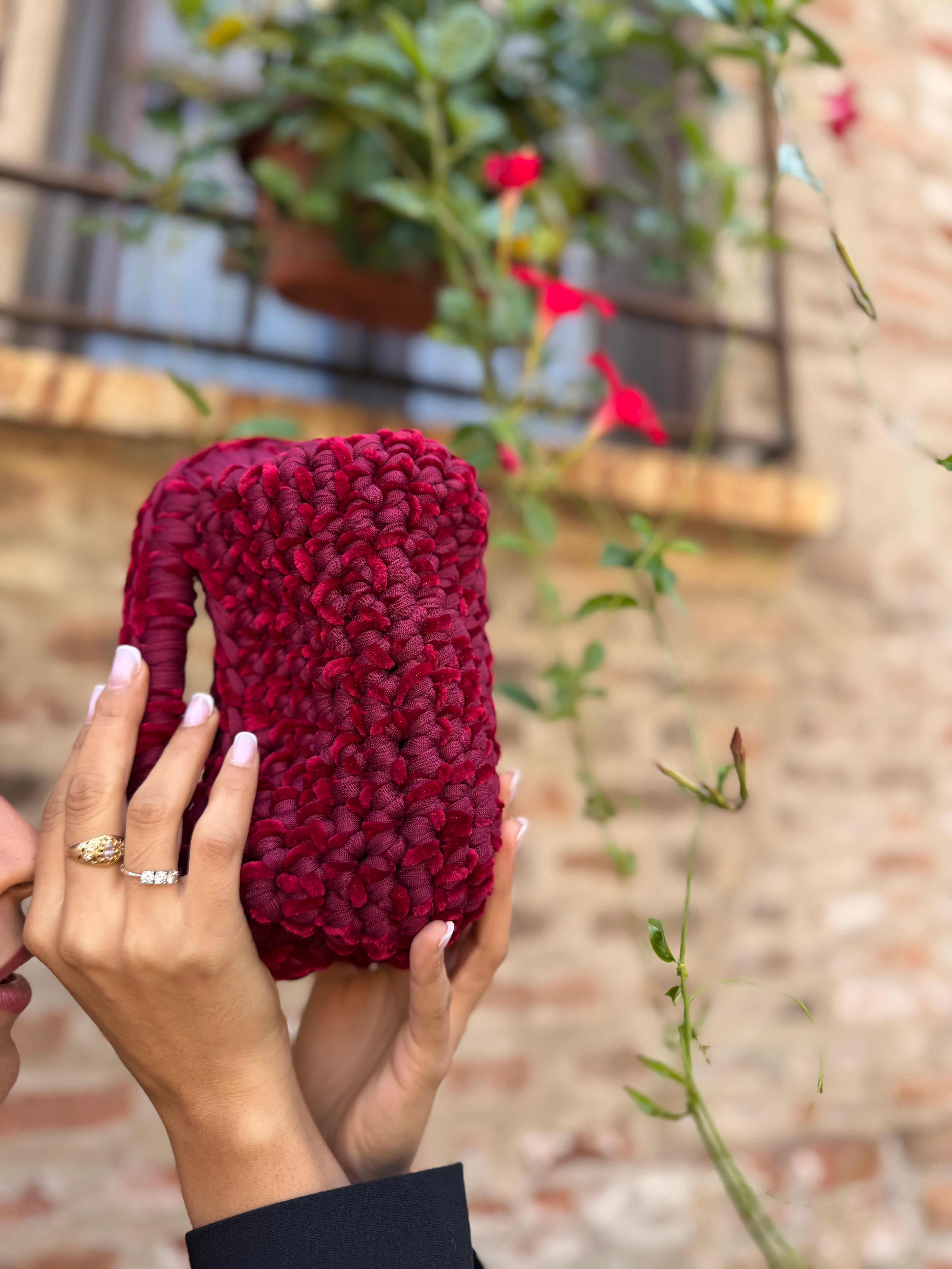 Clutch Ciniglia Rossa