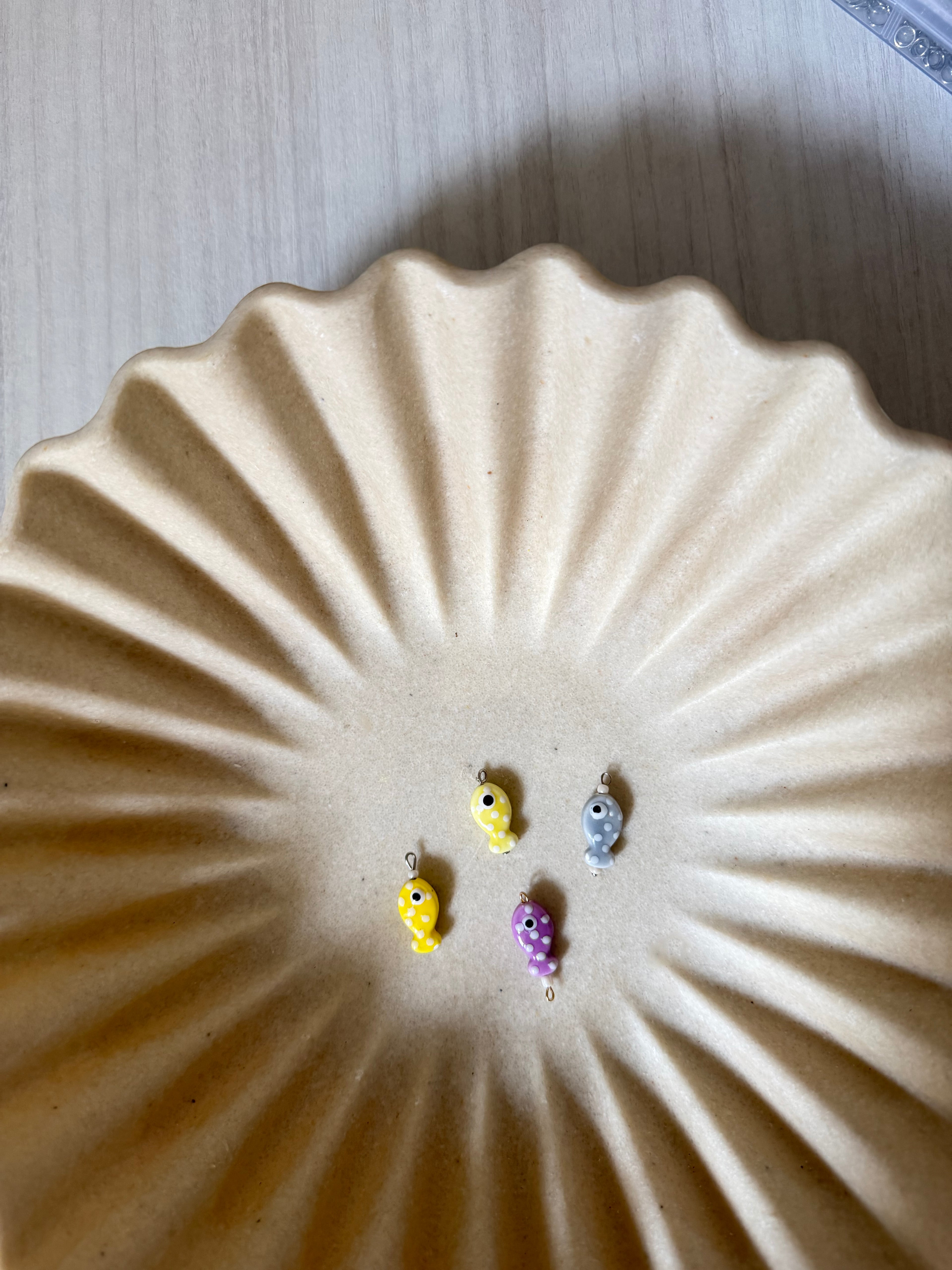 Charm Ceramica Collana Componimi