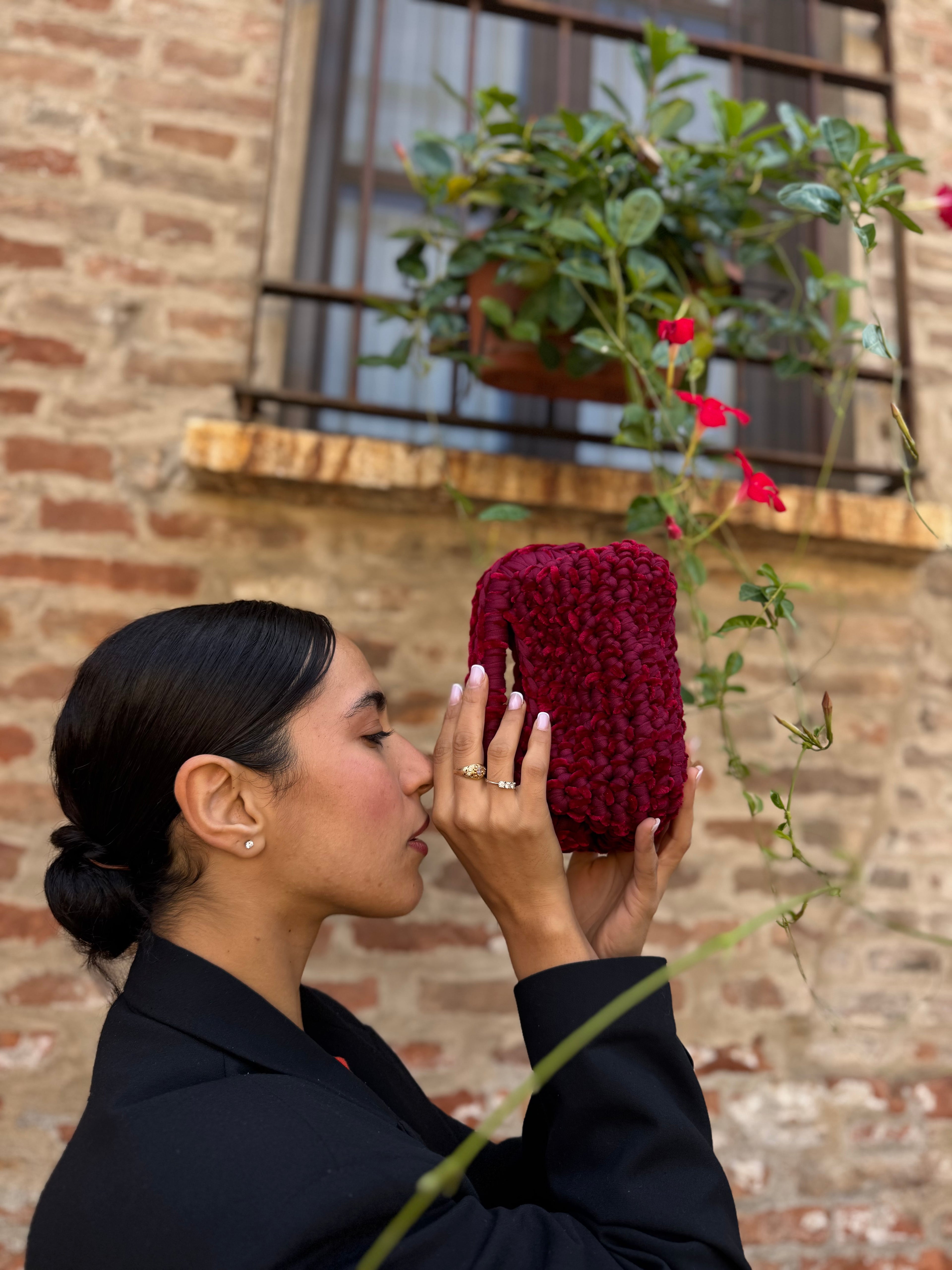 Clutch Ciniglia Rossa