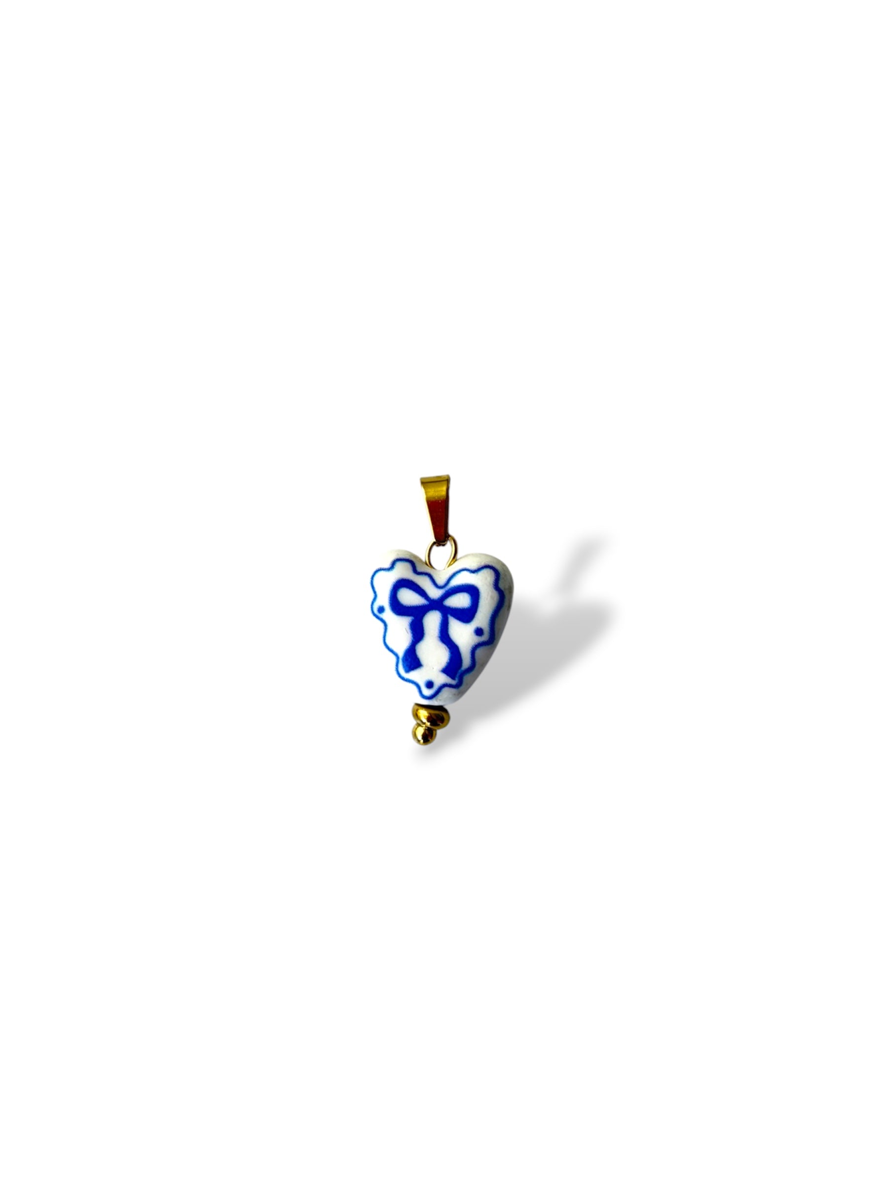 CHARM FIOCCHETTO BLU